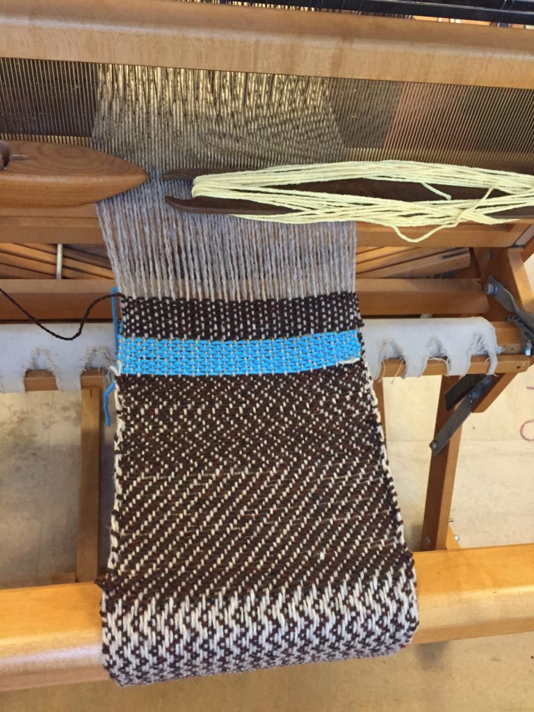 Weaving 101: Weaving Twill and Double Weave